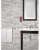 Плитка керамическая Emigres Brick XL Blanco настенная 25х75